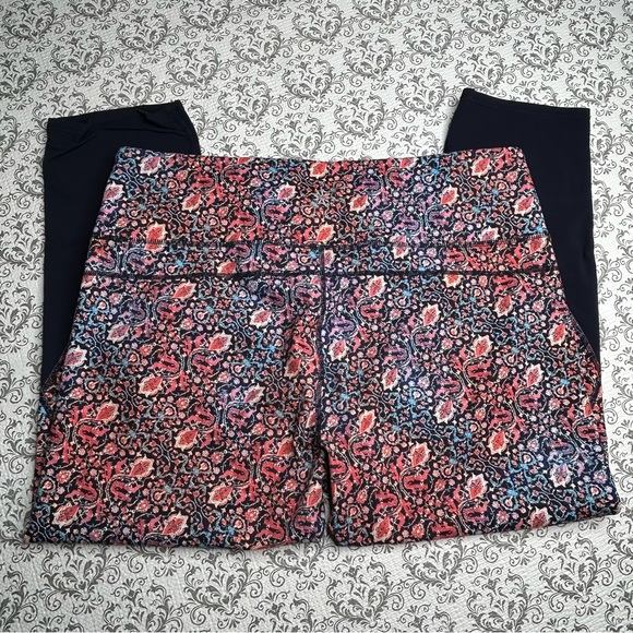 Athleta Floral Print Leggings - Picture 3 of 10